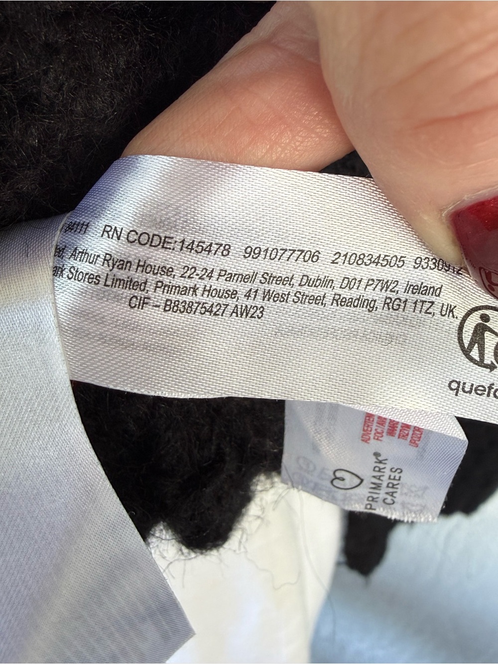 Vintage Irish Wool,Alpacha BlendBlack Open-Knit Crewneck Sweater XL - Picture 10 of 14